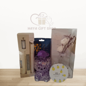 Aromatic Bliss Gift Set: Fragrance, Diffuser, and Relaxation Essentials
