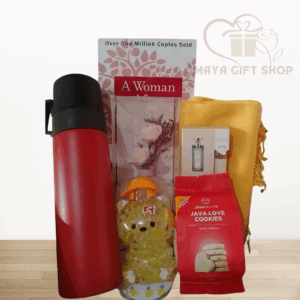 Elegant Gift Set for Her – Book, Scarf, Perfume & More
