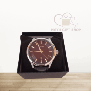 Curren Men’s Classic Watch – Black Strap, Timeless Elegance