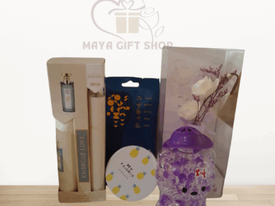 Ultimate Relaxation & Essentials Gift Set: Diffuser, Fragrance Duo, and Daily Accessories